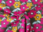 Preview: Blumen im Retro luck pink